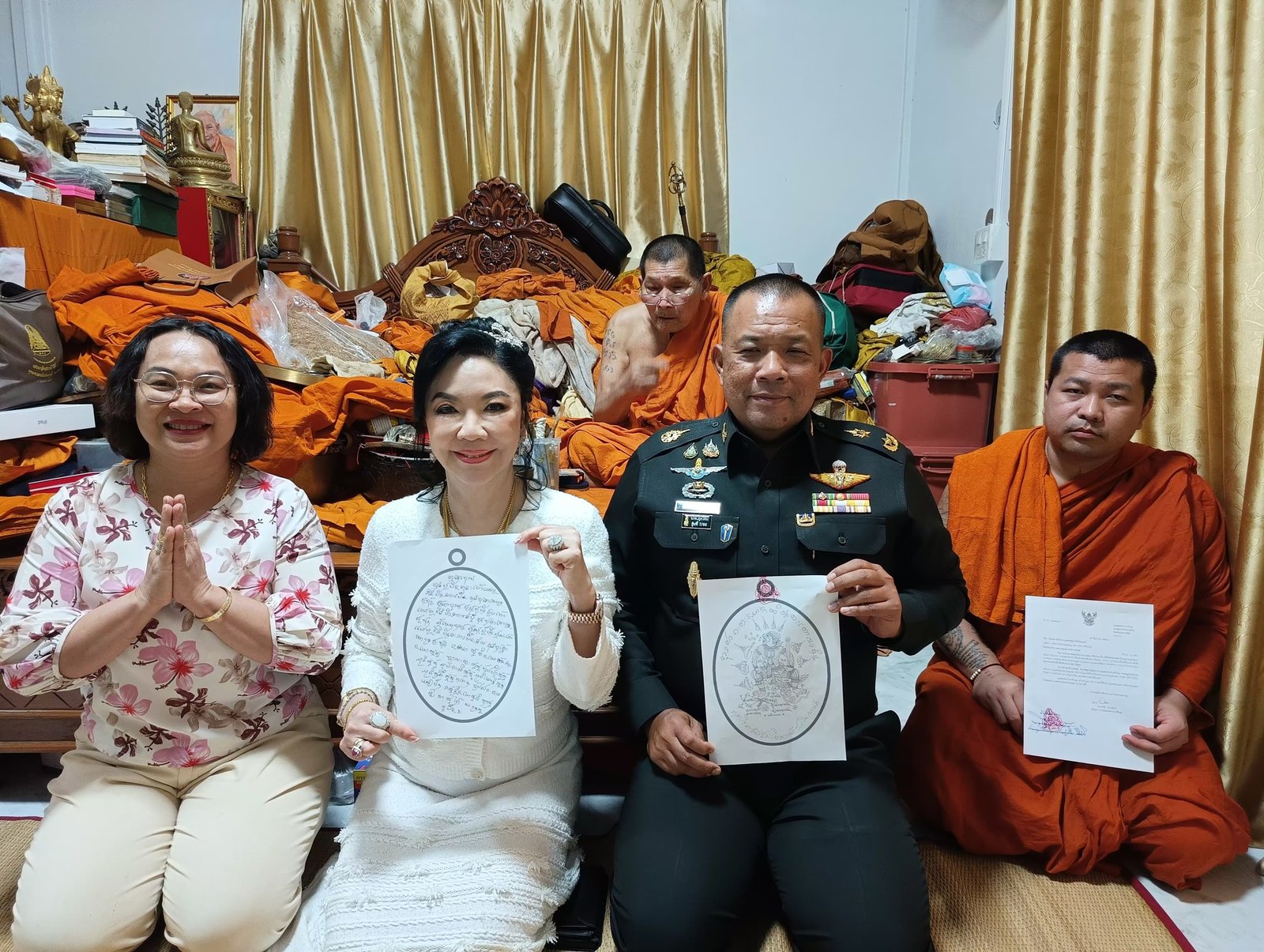 หรียญยันต์พหูรมาน หลวงปู่ศิลา สิริจันโท