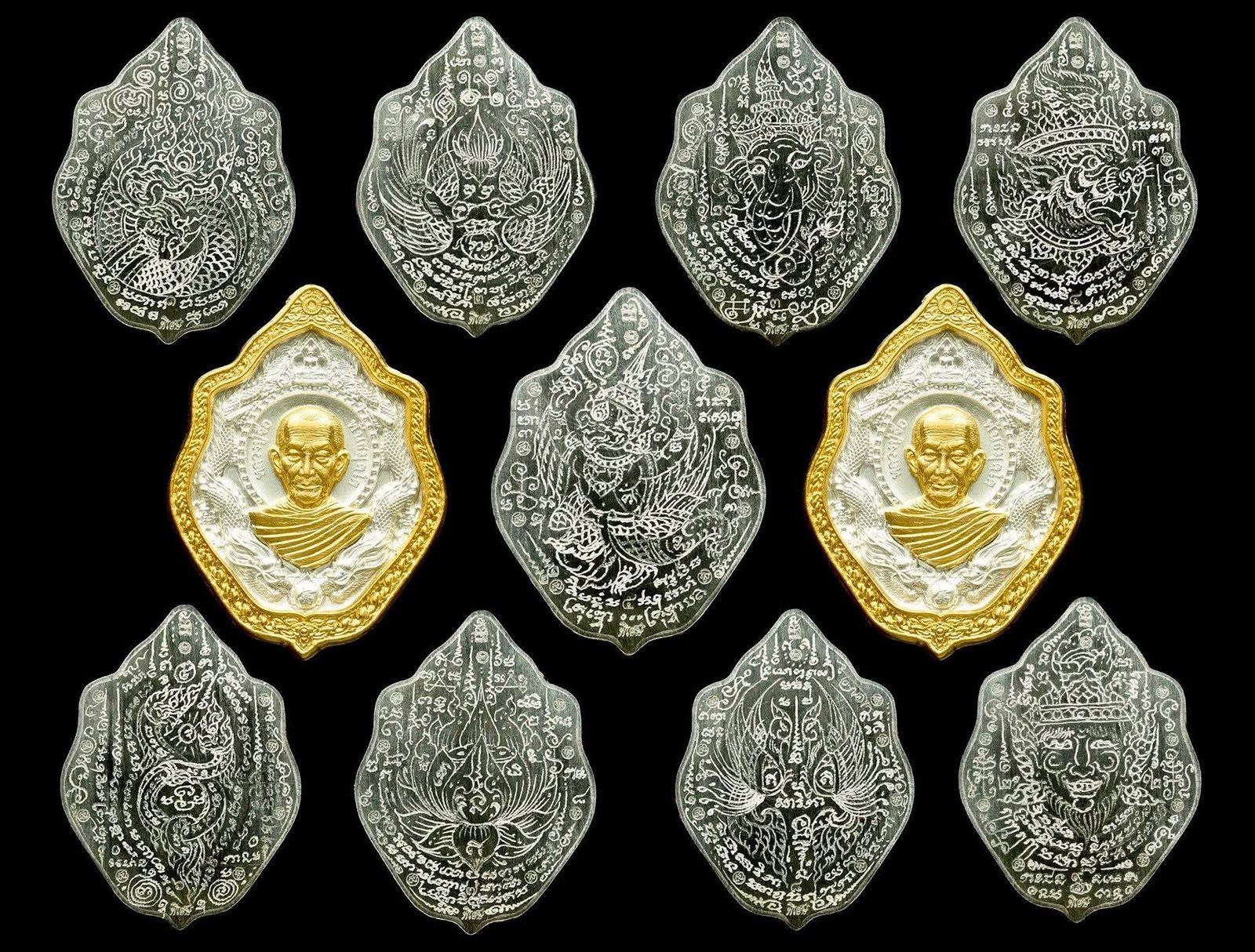 หรียญพญามังกรคู่ รุ่นไทยร่มเย็น จัดสร้างขึ้นเพื่อร่วมถวายบุญใหญ่กฐินสามัคคี ประจำปี ๒๕๖๘  แด่พระราชภาวนาวชิรคุณ (หลวงปู่จื่อ พันธมุตโต)