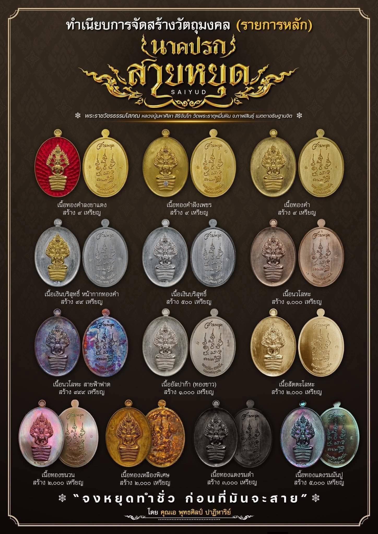 ทำเนียบการจัดสร้าง